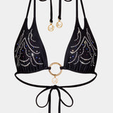 Kylie Top Crystal Black